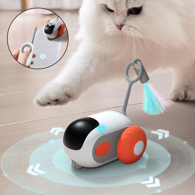 Remote control cat chase car toy