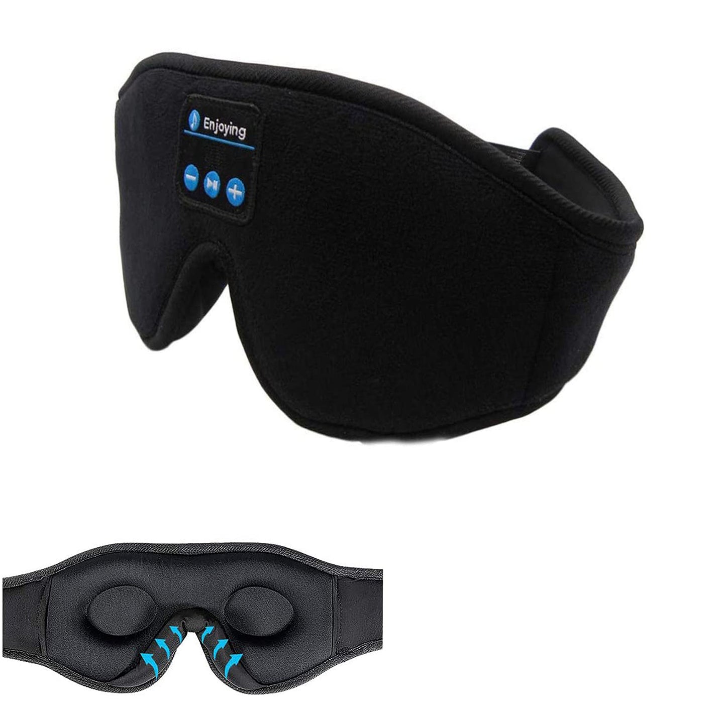 Wireless Bluetooth sleep mask, blackout eye covering