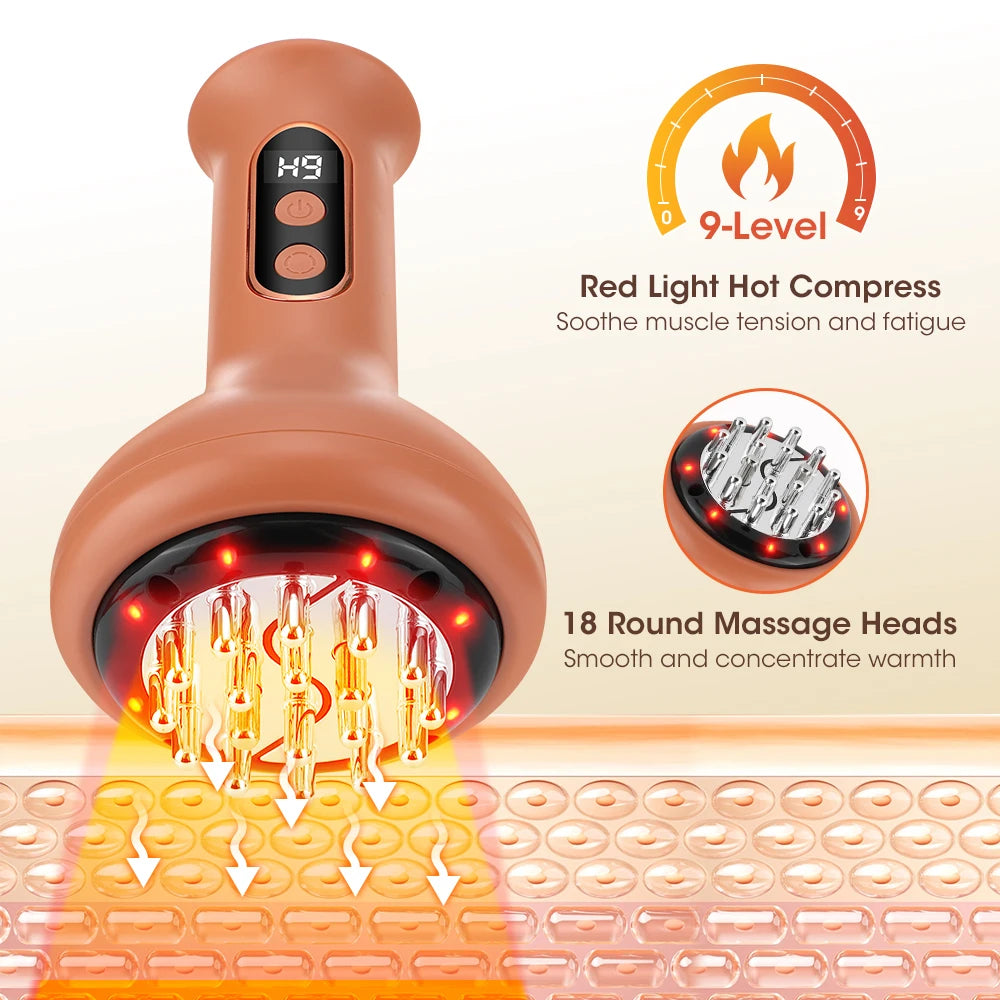 Rechargeable Heated Scraping Massager