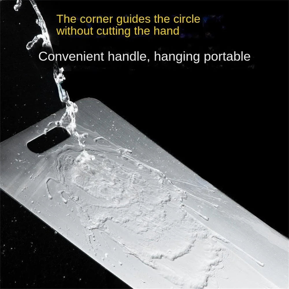 Double-Sided Stainless Steel Cutting Board