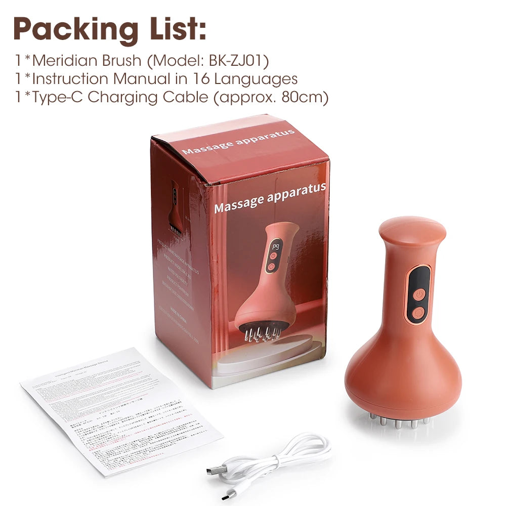 Rechargeable Heated Scraping Massager