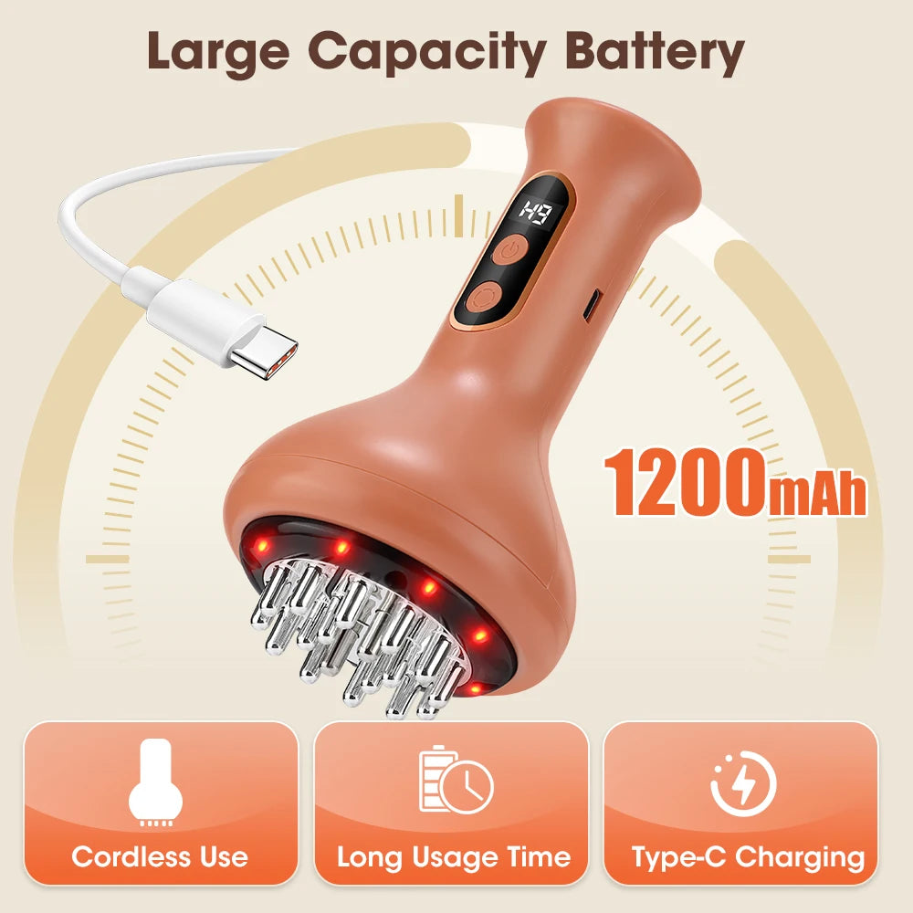 Rechargeable Heated Scraping Massager