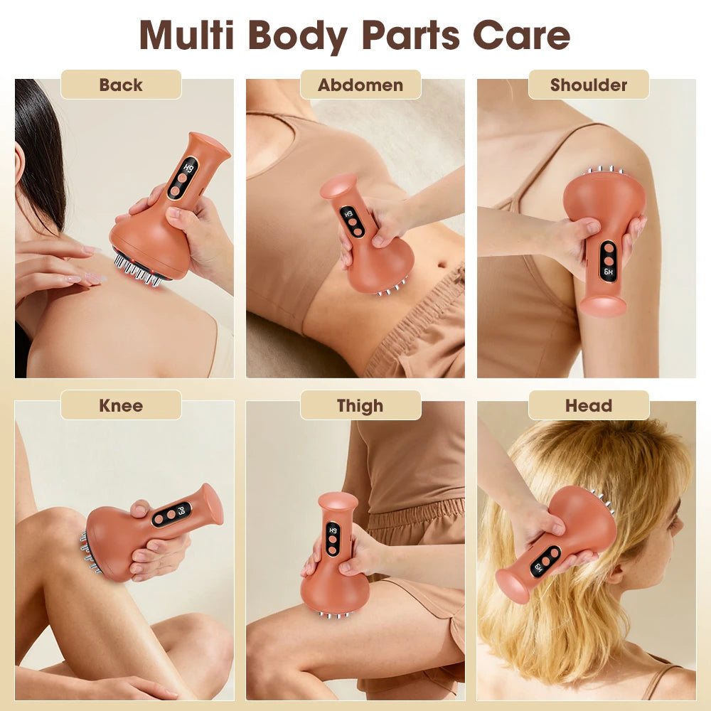 Rechargeable Heated Scraping Massager