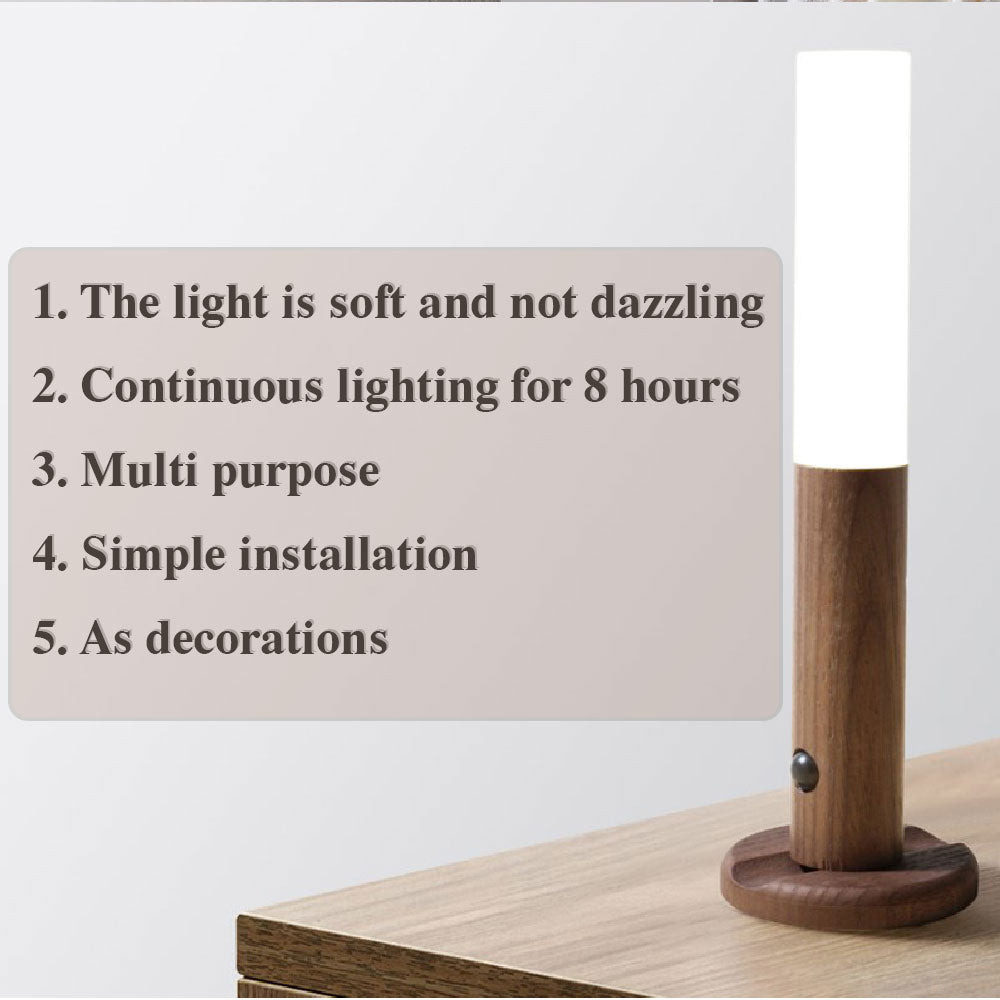 Motion sensor magnetic LED night light