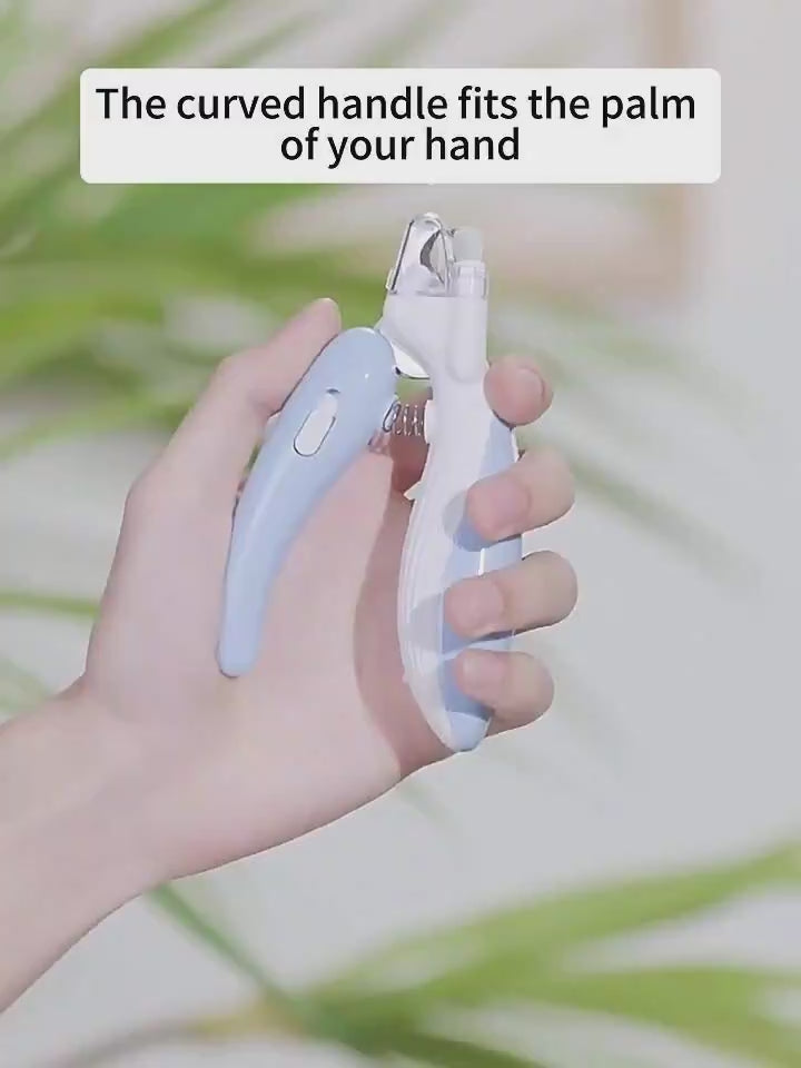 LED electric pet nail grinder demonstration