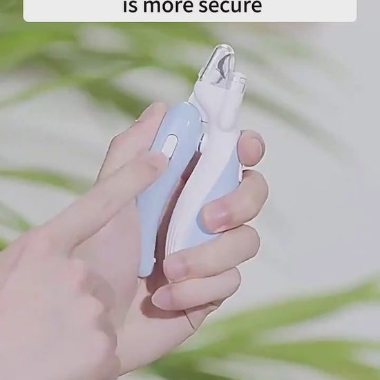 LED electric pet nail grinder demonstration