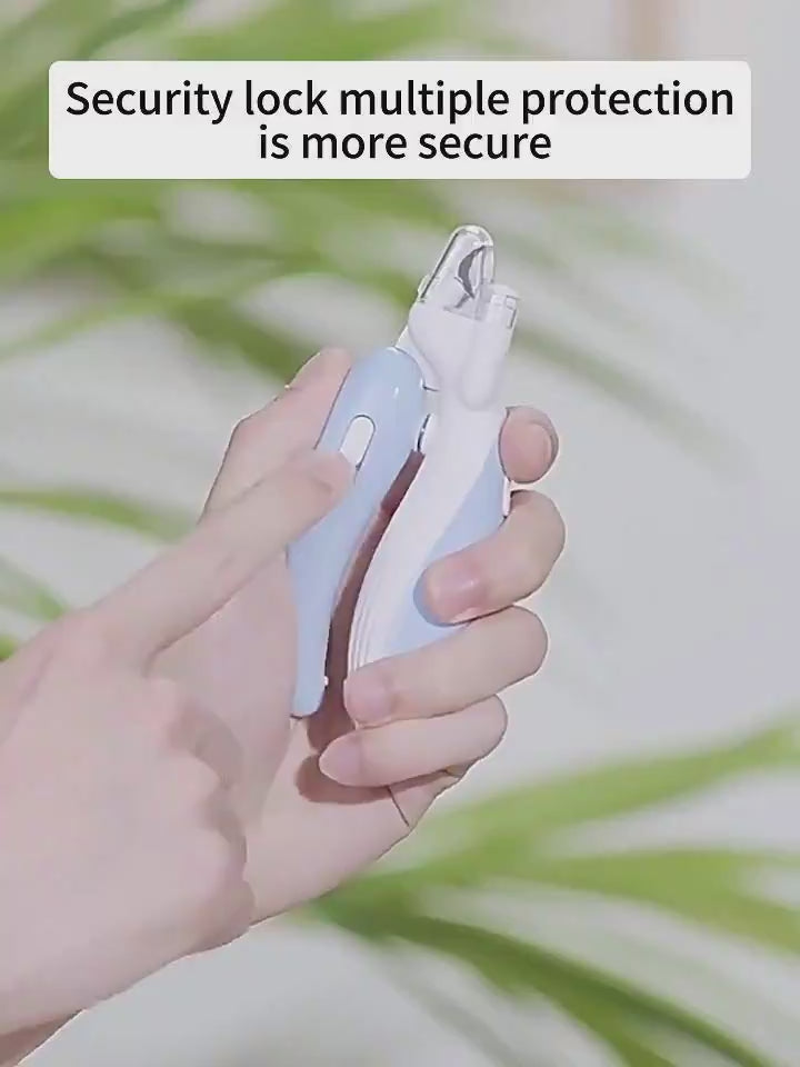 LED electric pet nail grinder demonstration