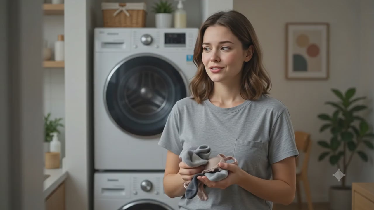 Portable 6L cordless mini washing machine demonstration